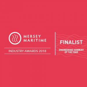Mersey Maritime - Finalist for Engineering company of the year - Industry Awards 2018